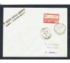 Algérie - Enveloppe avec cachet  " 1ère Liaison Postale Alger / Colomb-Béchar de 1946.