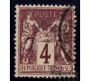 France - n°  88 - 4c lilas-brun - Type Sage.