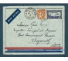 France - n°PA  6 - Courrier pour Beyrouth - Syrie du 23/02/34