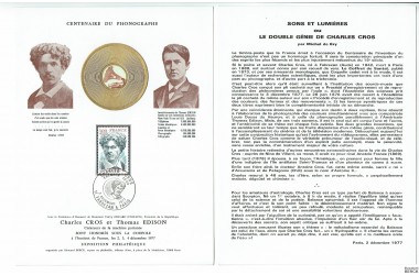 http://www.philatelie-berck.com/10245-thickbox/france-n1956-1f-020-charles-cros-centenaire-du-phonographe-thomas-edison-disque-d-or.jpg