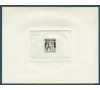 France - n° 49 - Air Pur - AVIATRICE - 1f PTT Mutualité Postale. EPREUVE NOIRE signée MAZELIN
