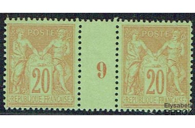 http://www.philatelie-berck.com/10445-thickbox/france-n-96-type-sage-20c-brique-sur-vert-millesime-5.jpg