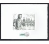France - n°1997 - PONT-NEUF et NOTRE-DAME de PARIS avec le ROI de FRANCE HENRI IV - Gravure de DECARIS - RARE