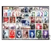  France - n°1050/1090 - Année 1956 - 41 valeurs.