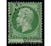 France - n°  20 - 5c vert - Napoléon III - Empire français. 