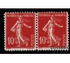 France - n° 139 n - Faux de Turin - Paire.