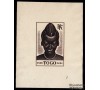 Togo - n° 207 - Epreuve sans la valeur - Jeune Fille Togolaise.