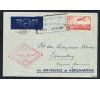 France - n°  11 - 2f50 rouge - AIR FRANCE AEROMARITIME - Afrique 1927 - 