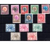 Indochine - n°Taxe 44/56 - Série complète de 1927.