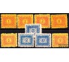 Indochine - n°Taxe 74/83 - Série complète de 1944.