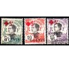 Indochine - n°  69/71 - Série Croix-Rouge de 1918.