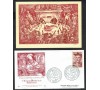 France - n° 866 - 1er Congrès de la gastronomie de 1960 - Carte + enveloppe gravées par Albert DECARIS