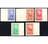 Madagascar - n°183/187 - Galliéni - Non-dentelé.