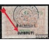 Cote des Somalis - n° 340b - Double Surcharge.
