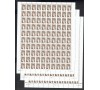 France - n°2118a - Sabine 40c : Sans Bande de Phosphore - Les 3 FEUILLES ENTIÈRES avec les 3 GALVANOS différents.