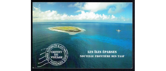 TAAF - n° 535a - Carnet " NON DENTELÉ "des "îles éparses - Numéroté . Très Faible Tirage : 500 exemplaires