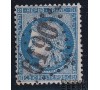 France - n&deg;  60A bleu Type I - C&eacute;r&egrave;s dentel&eacute;. G.C.6190