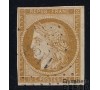 France - n°   1 - 10c bistre-brun. petits chiffres 1183 Epernay.
