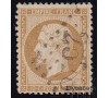 France - n&deg; 21 - 10c bistre - Napol&eacute;on III - Empire fran&ccedil;ais GC 2578..