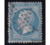 France - n°  22 - 20c bleu - Napoléon III. 