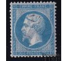 France - n°  22 - 20c bleu - Napoléon III. 