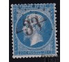 France - n°  22 - 20c bleu - Napoléon III. G.C.33 Airaimes.