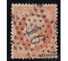  France - n&deg;  23 - 40c orange - Napol&eacute;on III - Etoile 16.