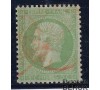 France - n°  35 - 5c vert - Napoléon III.
