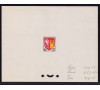 France - n°1353A - Blason d'Agen - Epreuve de couleur avec n° d'encres.