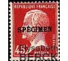 France - n°175 - CI/1 - Spécimen  - 45c Pasteur.
