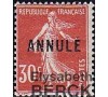 France - n°160 - CI-1 - Annulé - Semeuse 30c rouge.