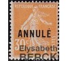 France - n°141 - CI-1 - Annulé - Semeuse 30c orange.