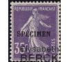 France - n°142 - CI-2 - Spécimen - Semeuse 35c