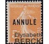 France - n°158 - CI-1 - Annulé - 5c Semeuse