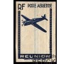 Réunion - n°PA  2 - Avion en vol - Sans fond - Sans valeur - N.D.