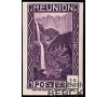 Réunion - n°125 - Cascade de Salazie - 1c violet nondentelé.