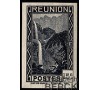 Réunion - n°130 - Cascade de Salazie - 15c noir non dentelé.
