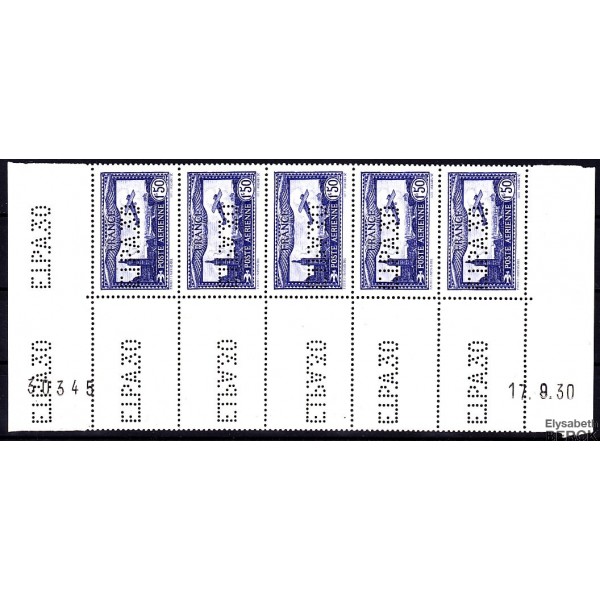 France - n°PA 15 v - Burelé rose - Grande Epreuve de la vignette BERCK