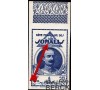 Cote des Somalis - n° 186 -  - 2F25 bleu - Essai N.D. - Timbre sur timbre. 