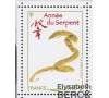 France - Variété du 60c Serpent, signe du zodiaque chinois 2013