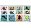Pologne - 1259/1270 - Reptiles et amphibies.