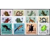 Pologne - 1259/1270 - Reptiles et amphibies.