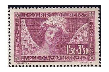 http://www.philatelie-berck.com/3145-thickbox/france-n256-sourire-de-reims-caisse-d-amortissement-de-1930.jpg