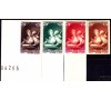 France - n° 446 - Musée postal - La lettre - Non dentelé + 3 essais.