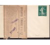 France - Entier postal - n°137E1 - 5c  vert Semeuse - liasse de 10 - enveloppe à 5c1/2 !