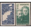 Monaco - n° 167/168 - Pierre et Marie Curie.