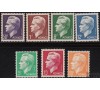 Monaco - n°344/350 - Prince Rainier III - 1950/1951.