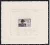 France - n° 743 - LOUIS XI - Roi de France  - Poste d'état - Journée du timbre de 1945. Epreuve signée SERRES