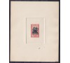 Congo - Belge - n° 293 - 1948/1951 - Epreuve d'Artiste Art Indigène - en Rouge et Noir.