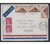 France - n° 260 et 289 - Courrier Aéropostale - Amérique du Sud - Mont Saint Michel et type Paix .